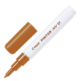 PILOT PINTOR PAINT MARKER EXTRA FINE BROWN