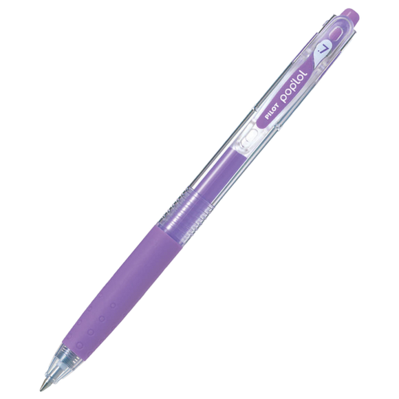 PILOT POP'LOL 0.7MM GEL ROLLERBALL PEN PASTEL VIOLET