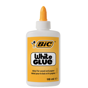 BIC WHITE GLUE 118ML